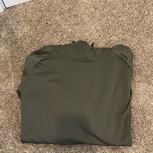 UNRL Olive Green Crossover Hoodie. Size M. VGUC.